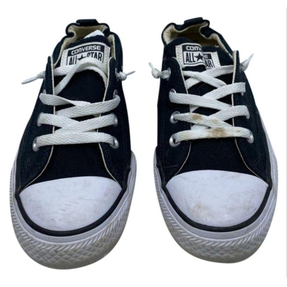 Converse Shoes - CONVERSE Sneakers White Black Women's Size 7